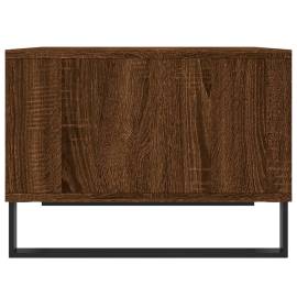 Măsuță de cafea, stejar maro, 60x50x36,5 cm, lemn compozit, 5 image