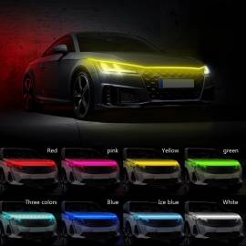 Banda LED iluminare capota, tensiune 12V, lungime 180cm, lumina Multicolora, RGB, 3 image