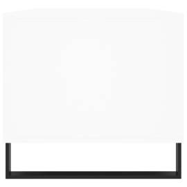 Măsuță de cafea, alb, 90x49x45 cm, lemn prelucrat, 7 image