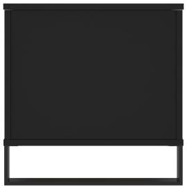 Măsuță de cafea, negru, 90x44,5x45 cm, lemn compozit, 7 image