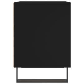 Noptiere, 2 buc., negru, 40x35x50 cm, lemn compozit, 6 image
