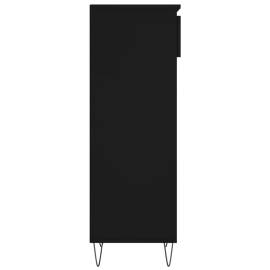 Pantofar, negru, 40x36x105 cm, lemn compozit, 7 image