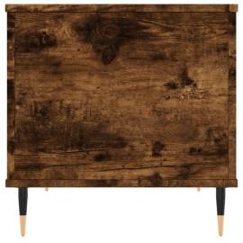 Măsuță de cafea, stejar fumuriu, 60x44,5x45 cm, lemn prelucrat, 7 image
