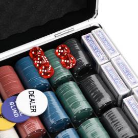 Set de jetoane de poker 600 buc. 4 g, 7 image