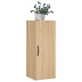 Dulap de perete, stejar sonoma, 34,5x34x90 cm, lemn prelucrat, 3 image
