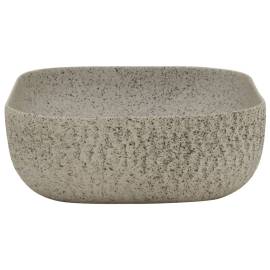 Lavoar de blat gri 48x37,5x13,5 cm, ceramică, dreptunghi, 5 image
