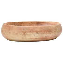 Lavoar de blat, maro, 59x40x15 cm, ceramică, oval, 2 image