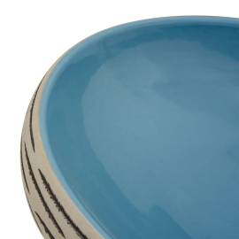 Lavoar de blat, multicolor, 59x40x15 cm, ceramică, oval, 7 image
