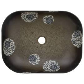 Lavoar de blat multicolor 48x37,5x13,5 cm, ceramică, dreptunghi, 6 image