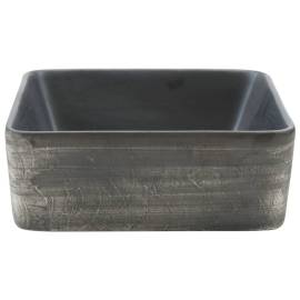 Lavoar de blat negru/maro 46x35,5x13 cm, ceramică, dreptunghi, 5 image