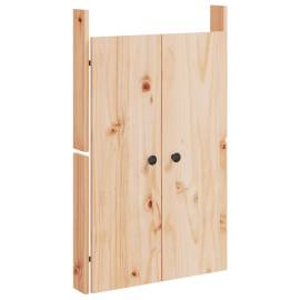Uși de bucătărie de exterior, 50x9x82 cm, lemn masiv de pin, 2 image