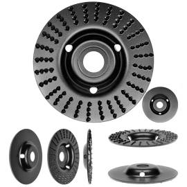 Disc circular slefuit, modelat, raspel, pentru lemn, plastic, 125x22.2 mm, dedra, 2 image