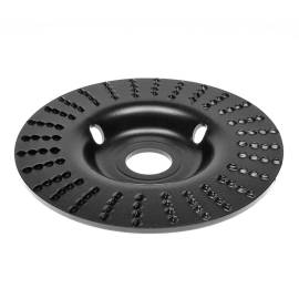 Disc circular slefuit, modelat, raspel, pentru lemn, plastic, 125x22.2 mm, dedra, 7 image