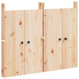 Uși de bucătărie de exterior 2 buc., 50x9x82 cm, lemn masiv pin, 2 image