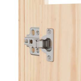 Uși de bucătărie de exterior 2 buc., 50x9x82 cm, lemn masiv pin, 8 image