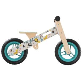 Bicicletă de echilibru pentru copii, imprimeu și albastru, 4 image