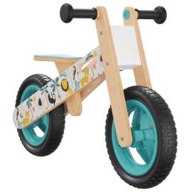 Bicicletă de echilibru pentru copii, imprimeu și albastru, 2 image