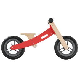 Bicicletă de echilibru pentru copii, roșu, 6 image