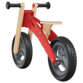 Bicicletă de echilibru pentru copii, roșu, 8 image