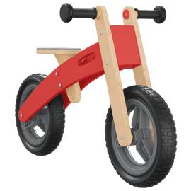 Bicicletă de echilibru pentru copii, roșu, 4 image