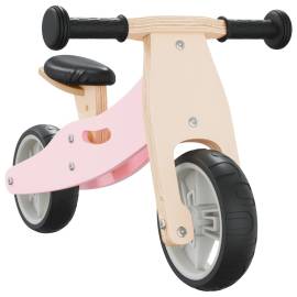 Bicicletă de echilibru pentru copii 2 în 1, roz, 4 image