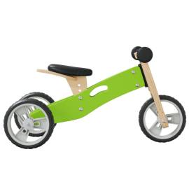 Bicicletă de echilibru pentru copii 2 în 1, verde, 6 image