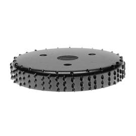 Disc circular slefuit, modelat, raspel, pentru lemn, plastic, cauciuc, beton celular, 120x22.2 mm, dedra, 7 image