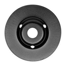 Disc circular slefuit, modelat, raspel, pentru lemn, plastic, cauciuc, beton celular, convex, 125x22.2 mm, dedra, 3 image