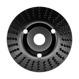 Disc circular slefuit, modelat, raspel, pentru lemn, plastic, cauciuc, beton celular, gradatie i, 125x22.2 mm, dedra
