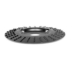 Disc circular slefuit, modelat, raspel, pentru lemn, plastic, cauciuc, beton celular, gradatie i, 125x22.2 mm, dedra, 6 image