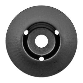 Disc circular slefuit, modelat, raspel, pentru lemn, plastic, cauciuc, beton celular, gradatie ii, 125x22.2 mm, dedra, 5 image