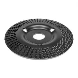 Disc circular slefuit, modelat, raspel, pentru lemn, plastic, cauciuc, beton celular, gradatie ii, 125x22.2 mm, dedra, 7 image