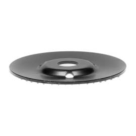 Disc circular slefuit, modelat, raspel, pentru lemn, plastic, cauciuc, beton celular, gradatie ii, 125x22.2 mm, dedra, 2 image