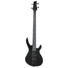 Chitara bass electrică începători, cu husă, negru, 4/4 46", 3 image