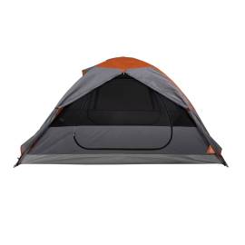 Cort camping 2 persoane gri/portocaliu 224x248x118cm tafta 185t, 9 image