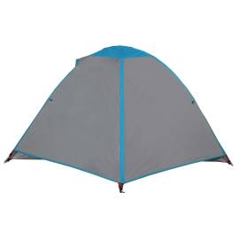 Cort de camping 2 persoane albastru, 224x248x118 cm, tafta 185t, 8 image