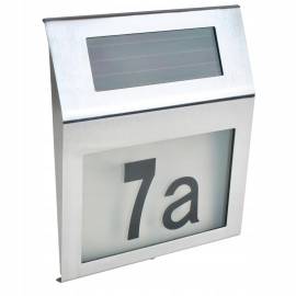 Numar de casa, lampa solara, led, cu senzor, 1xaa, 18x20 cm, 5 image