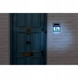 Numar de casa, lampa solara, led, cu senzor, 1xaa, 18x20 cm, 2 image