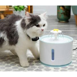 Adapator automat electric pentru caini si pisici, model Fountain, capacitate 2,4l, alimentare 5V, 1,5W, 10 image