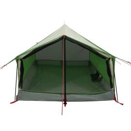 Cort de camping 2 persoane, verde, 193x122x96 cm, tafta 185t, 5 image
