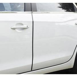 Banda flexibila pentru protectie contur portiere auto, profil "U", lungime 5m, culoare Neagra, 4 image