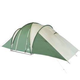 Cort de camping 6 persoane, verde, 576x238x193 cm, tafta 185t, 7 image
