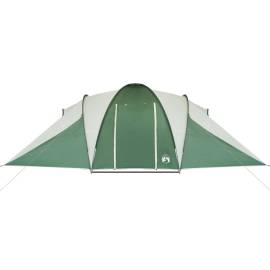 Cort de camping 6 persoane, verde, 576x238x193 cm, tafta 185t, 5 image
