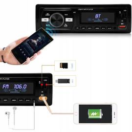 Player Auto dimensiune 1DIN, 4 x 50W, model AW1003, cu Bluetooth, Radio, MP3, AUX, Card, Telecomanda, 2 image