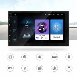 Player Video Auto cu ANDROID si GPS + Camera Marsarier INCLUSA, dimensiune 2DIN, TouchScreen de 7 inch, 4 x 45W, model WDS-40 cu Bluetooth, Handsfree, Radio, MP3, WMA, MP4, Telecomanda, 3 image