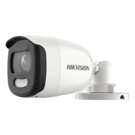 Sistem supraveghere hikvision 2 camere 5mp colorvu lentila 2.8mm, lumina alba 20m, dvr 4 canale, 3 image