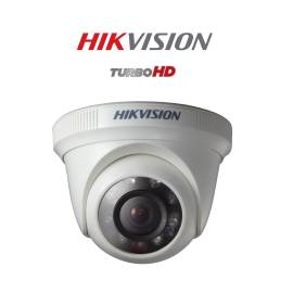 Sistem supraveghere hikvision 6 camere turbo hd 2mp, 5 camere exterior ir80m si 1 camera interior ir20m, hard 1tb, 3 image
