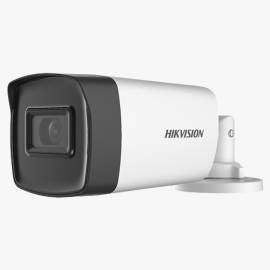 Sistem supraveghere video ultra profesional hikvision 6 camere exterior 5mp turbo hd cu ir 40m, dvr 8 canale, full accesorii, 2 image