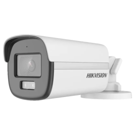 Camera de supraveghere dual light 2mp lentila 2.8mm ir 40m wl 40m colorvu microfon - hikvision - ds-2ce12df0t-lfs-2.8mm