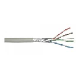 Cablu ftp cat5 aluminiu cuprat 4x2x0.5mm, rola 305 m, culoare gri